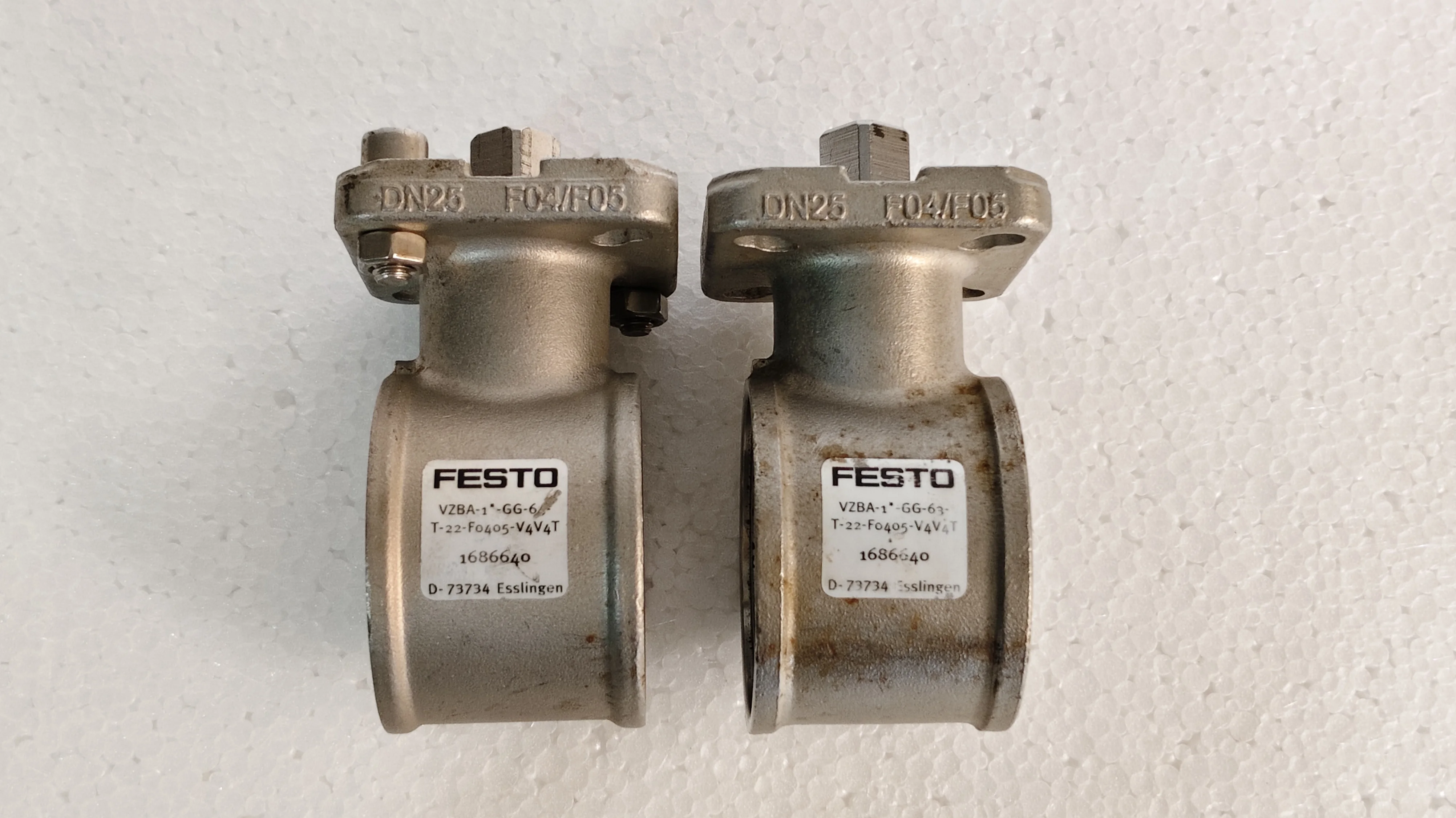 Festo VZBA-1"-GG-63-T-22-F0405-V4V4T Ball Valve