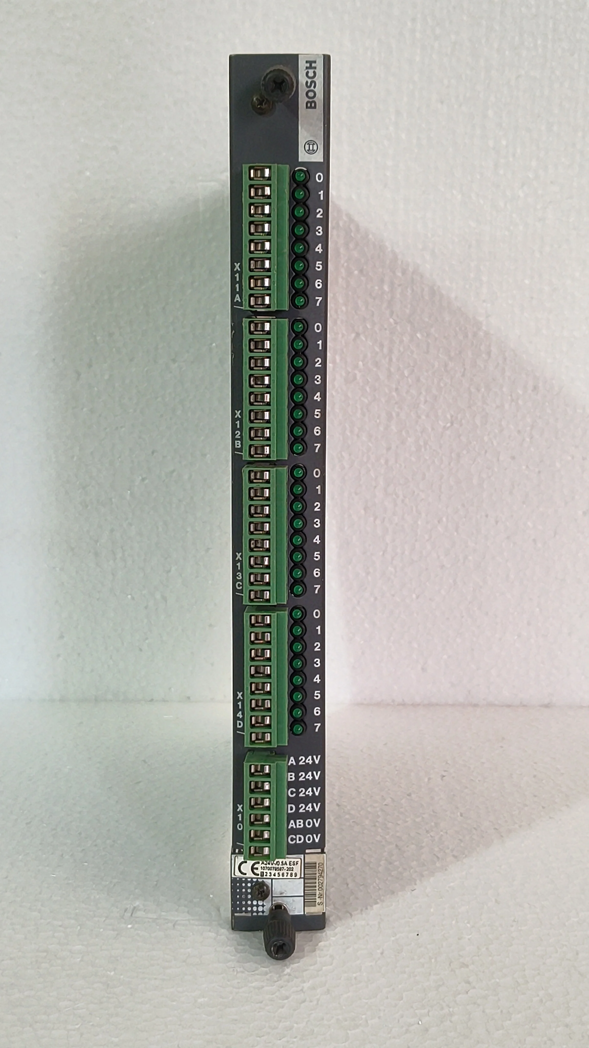 BOSCH A24V-/0.5A ESF 1070078587-202 OUTPUT MODULE