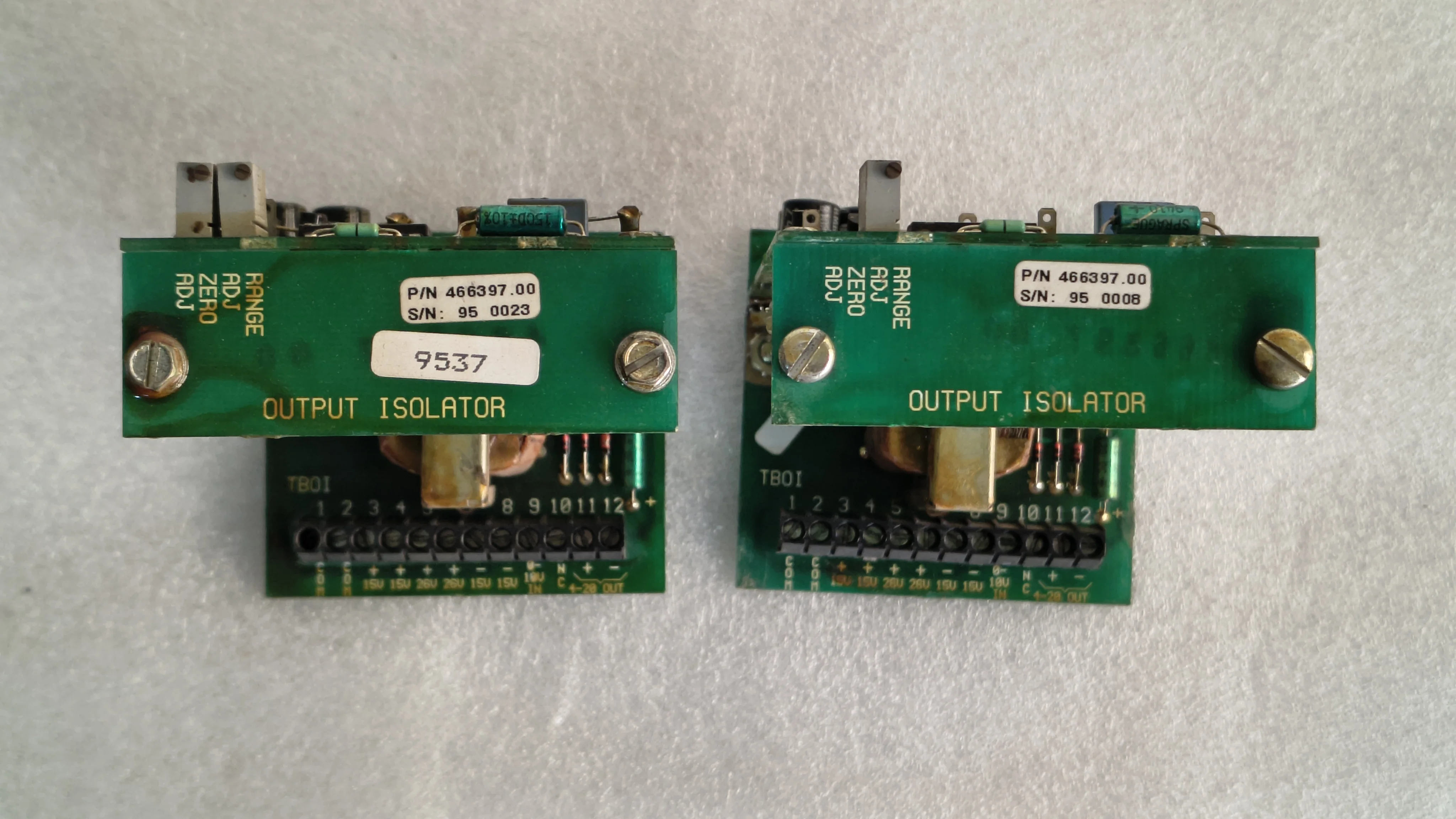 ROBICON 466397.00 OUTPUT ISOLATOR BOARD