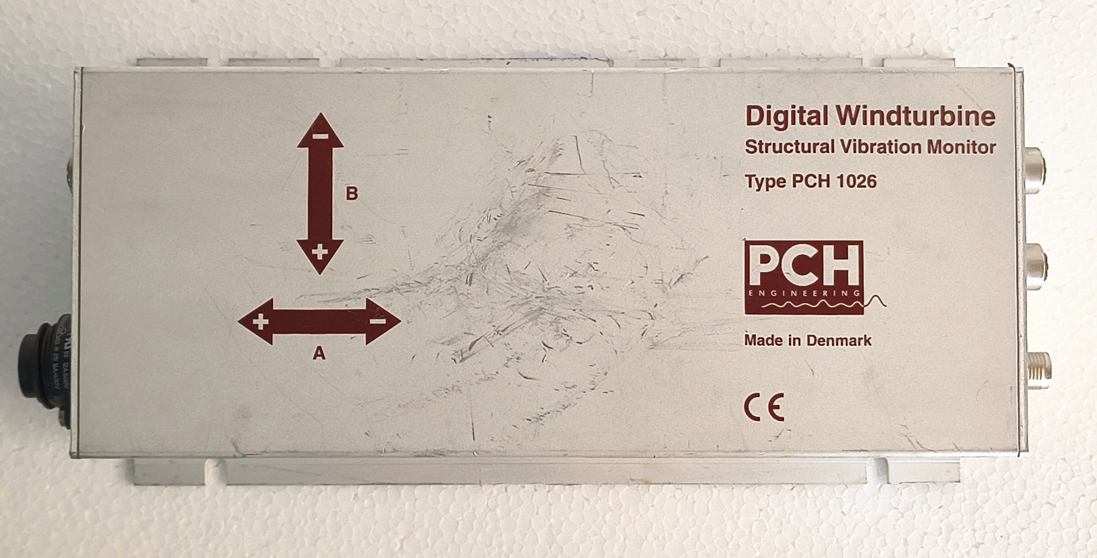 PCH ENGINEERING PCH-1026 DIGITAL WINDTURBINE STRUCTURAL VIBRATION MONITOR