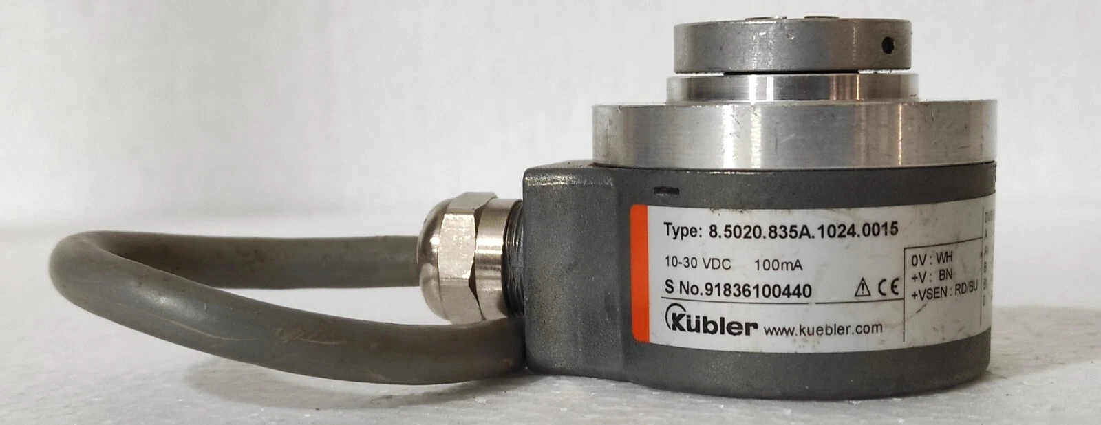 Kubler Encoder 8.5020.835A.1024.0015 10-30 VDC Rotary Encoder