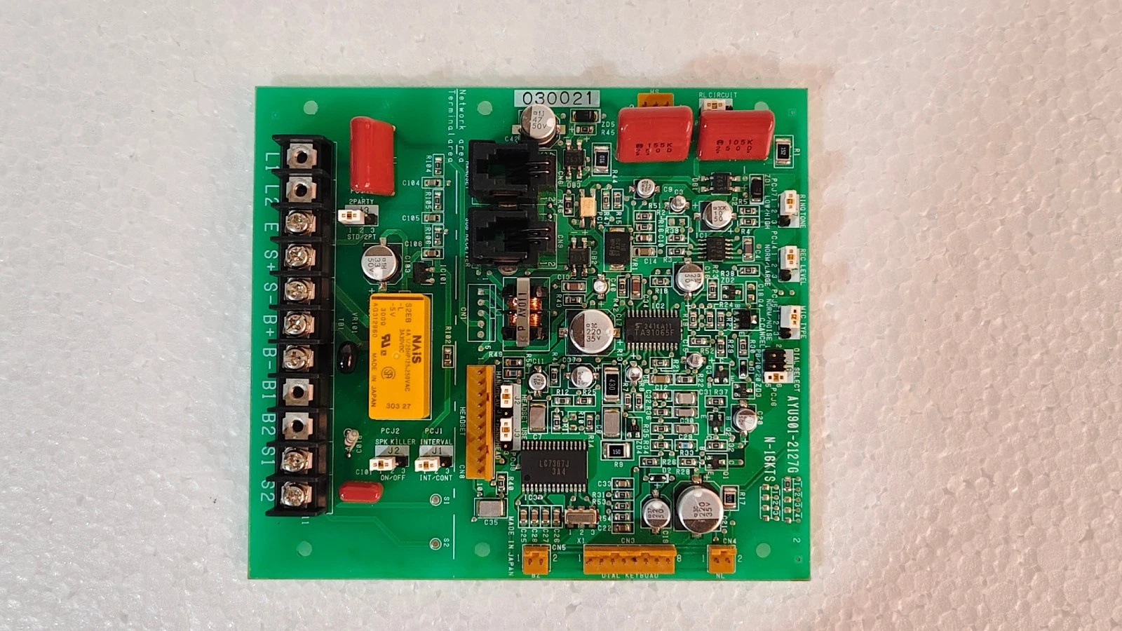 OKI ayu901-2127g n-16kts / AYU901-2127G N-16KTS Phone PCB