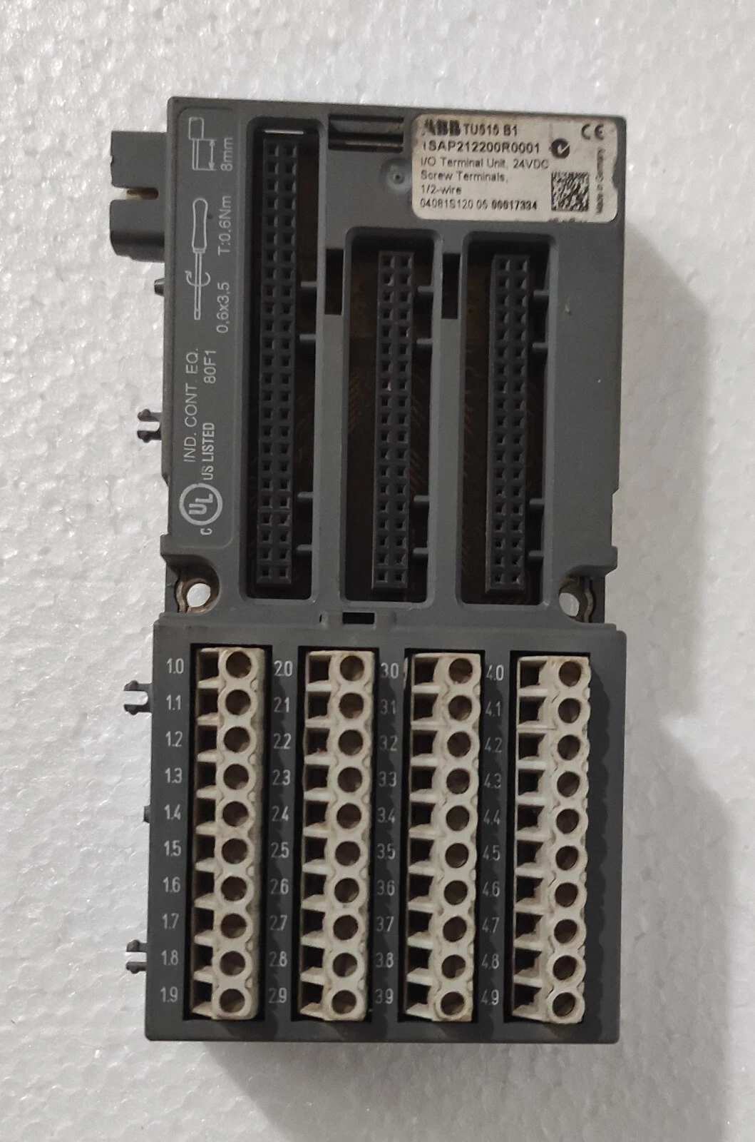 ABB TU515 B1 I/O Terminal Unit Base