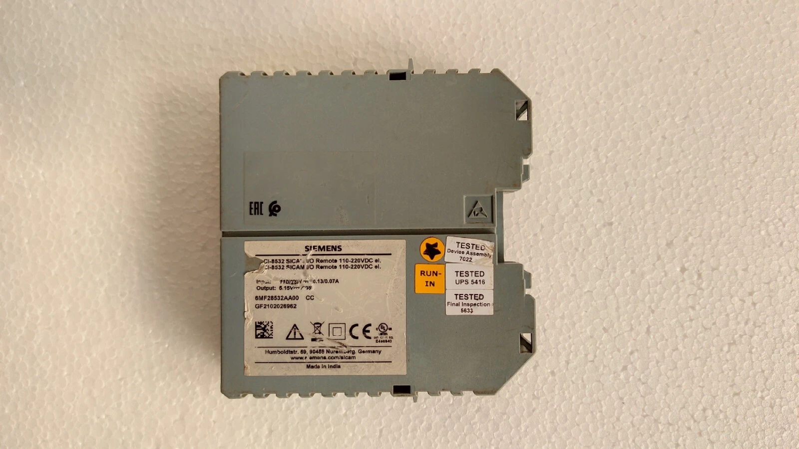 Siemens ci-8532 / CI-8532 Sicam A8000 Series I/O Remote