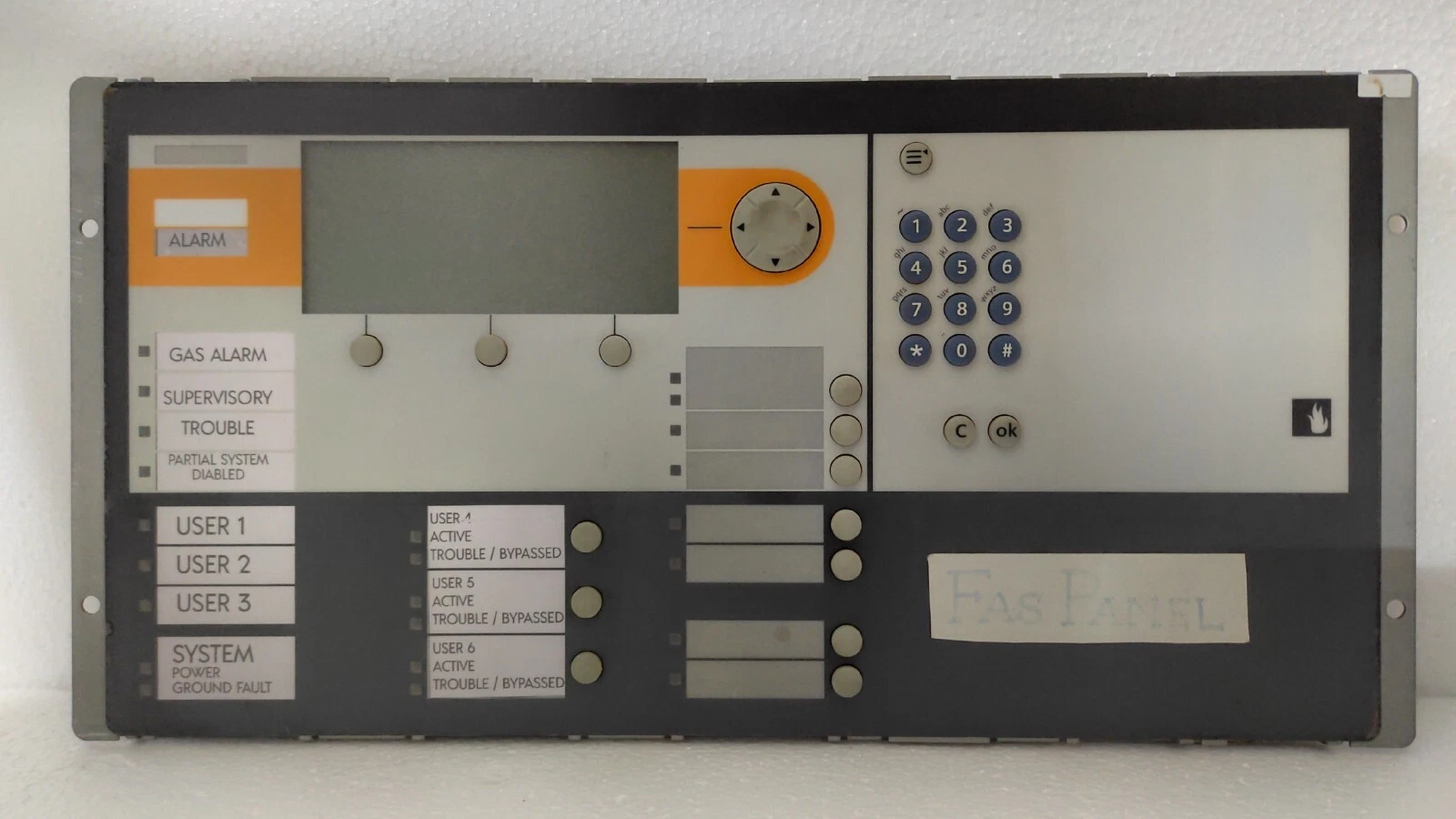 Siemens FCM2018-U3 Operating Panel