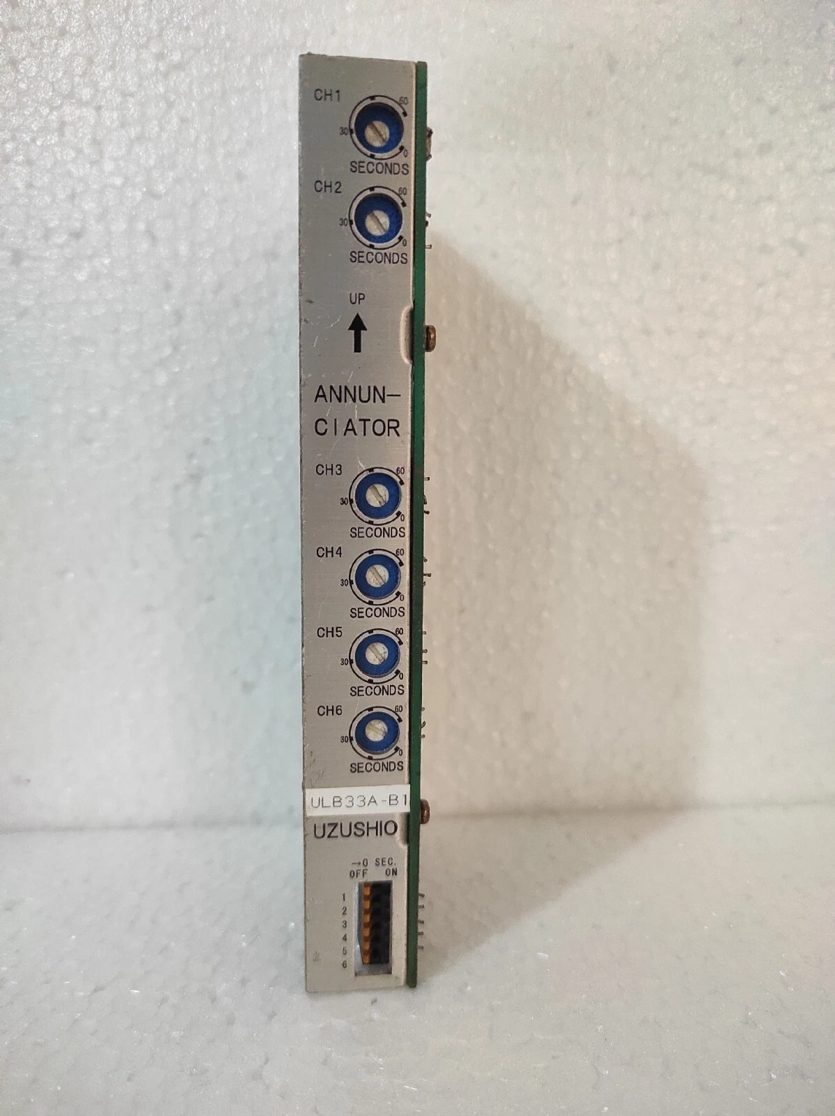 Uzushio Electric ULB33A-B1 / ULB 33A-B1 Annunciator PCB