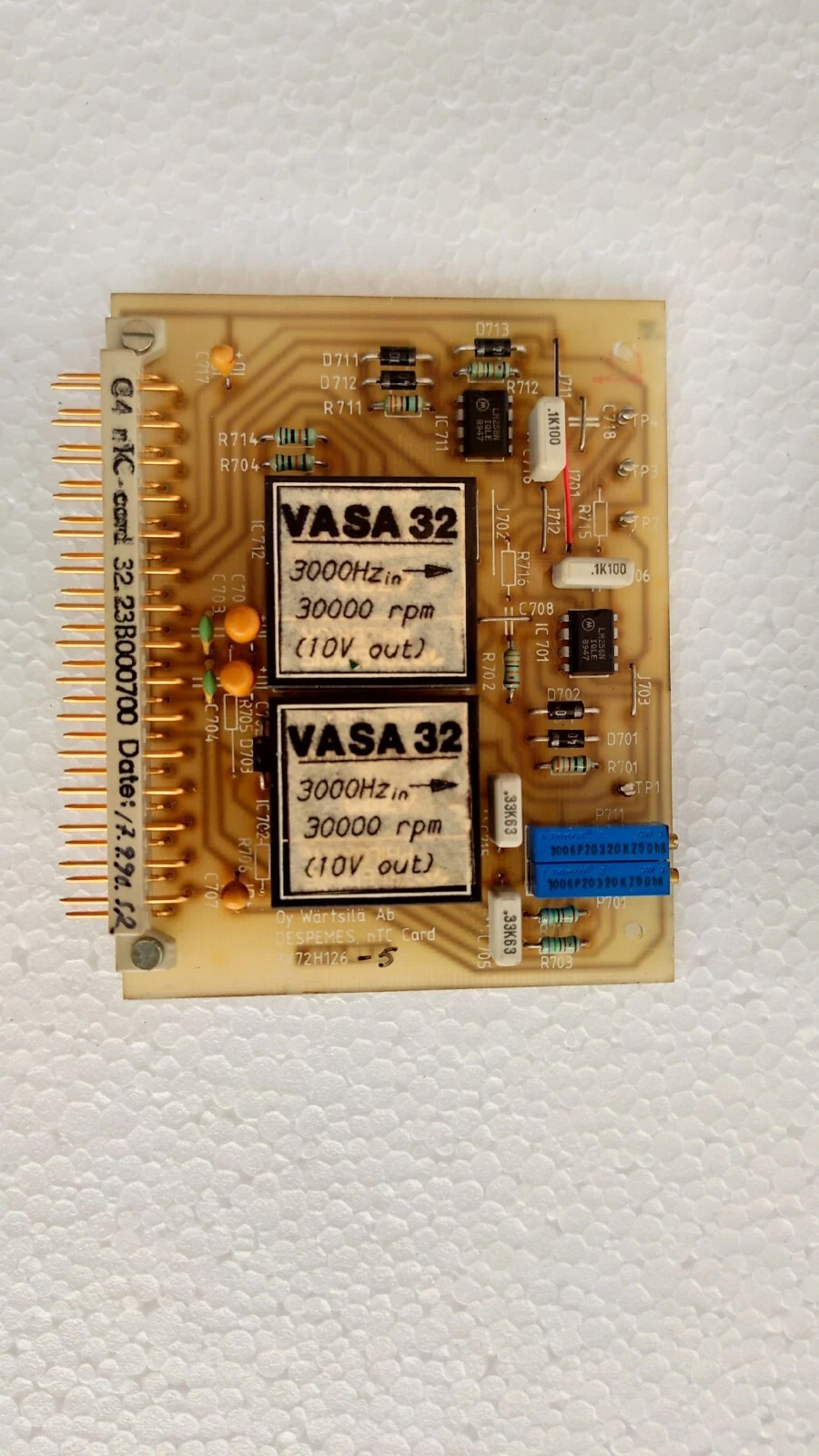 Wartsila c4 ntc / C4 NTC Card 32.23B000700